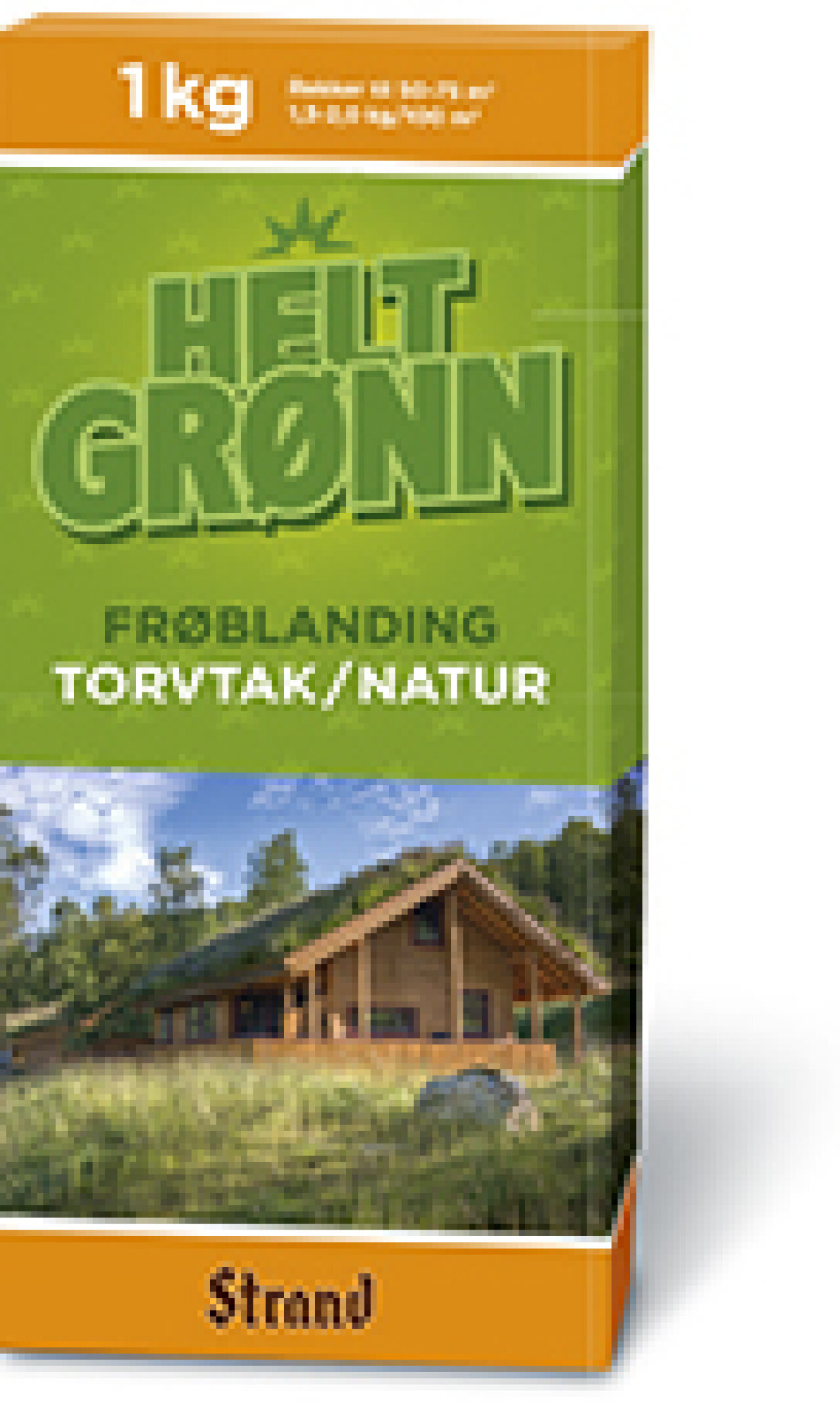 Helt grønn - frøblanding torvtak/natur.