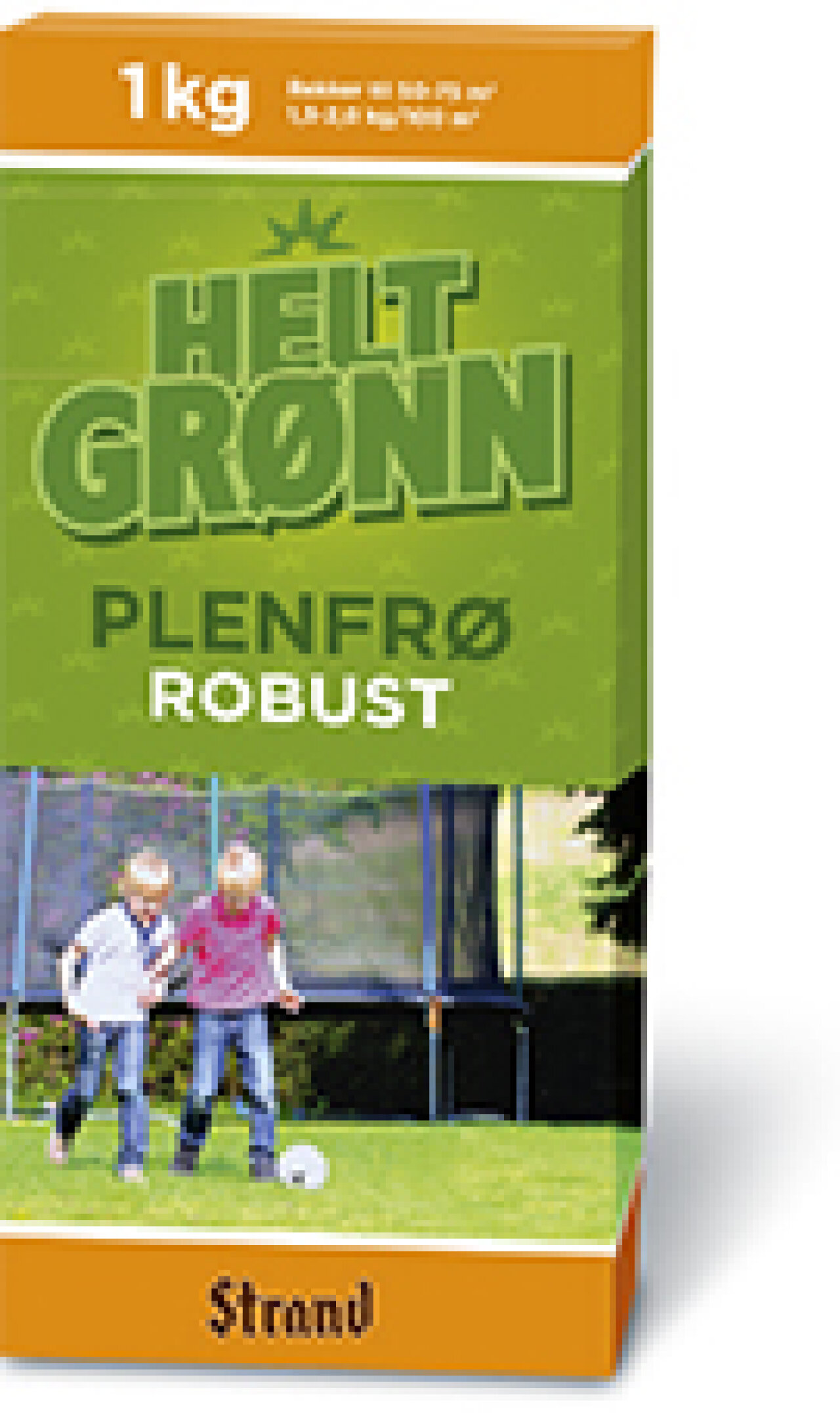 Helt grønn plenfrø, roboust.